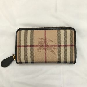 Authentic Haymarket Check Burberry Wallet